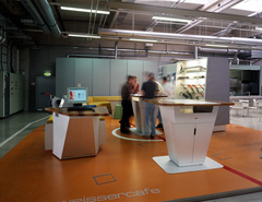 Schweisser Café der Firma Fronius